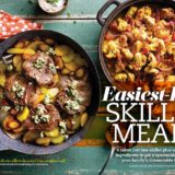 Easy Skillet Meals food styling Toronto stylist recipe developer Marianne Wren Clean Eating Magazine