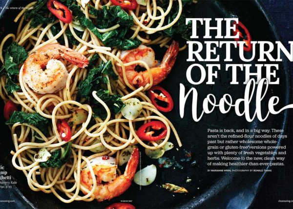 Heathier Than Ever Pasta Recipes Written by Toronto Food Stylist and Recipe Developer Marianne Wren